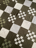 Load image into Gallery viewer, Large Checkerboard Bed Quilt