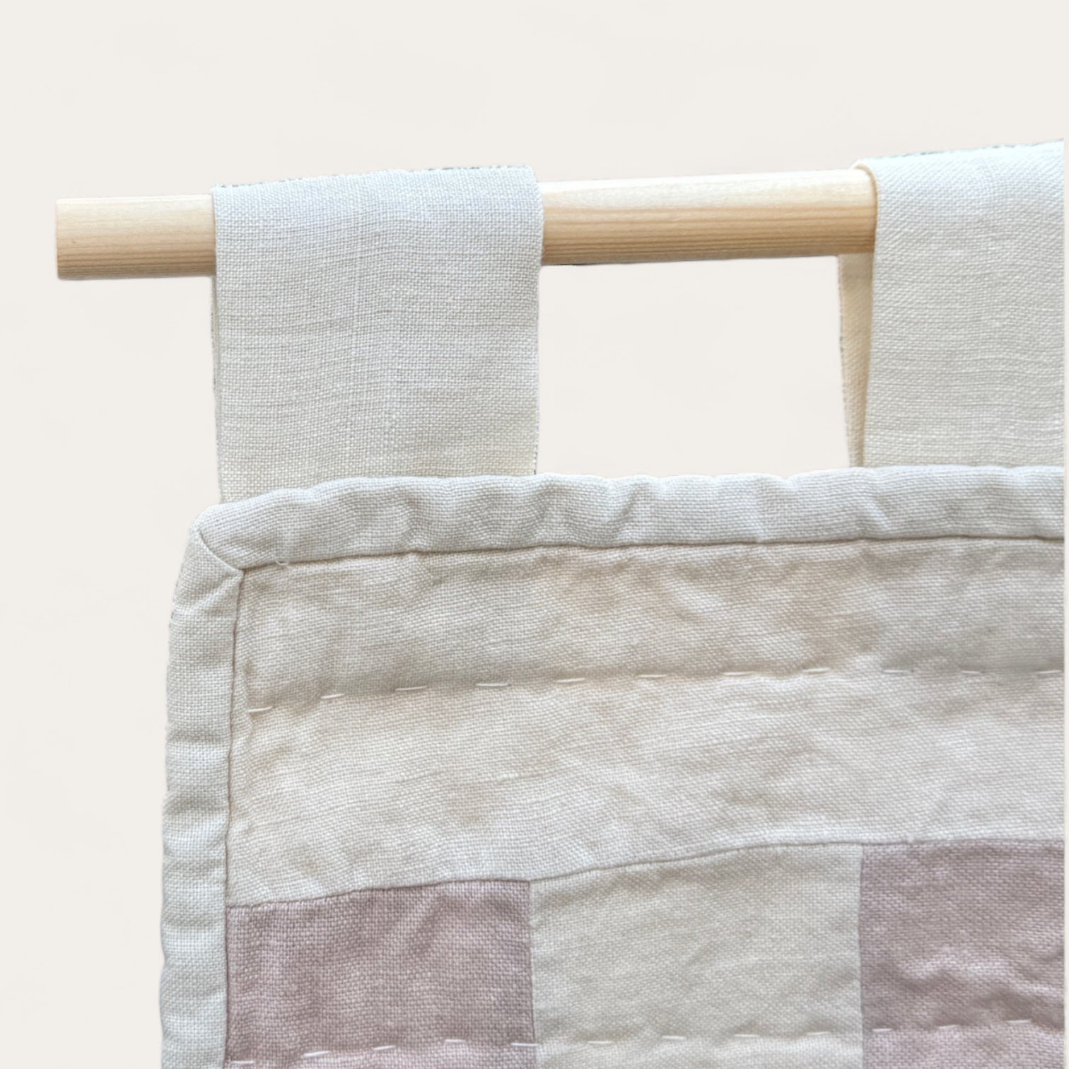 Tall Handmade Quilted Tapestry Wall Hanging