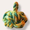 Load image into Gallery viewer, Handmade Dead Stock Yarn Rope Doorstop Medium