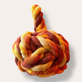 Load image into Gallery viewer, Handmade Dead Stock Yarn Rope Doorstop Medium