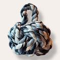 Load image into Gallery viewer, Handmade Dead Stock Yarn Rope Doorstop Medium