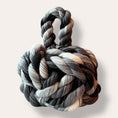 Load image into Gallery viewer, Handmade Dead Stock Yarn Rope Doorstop Medium