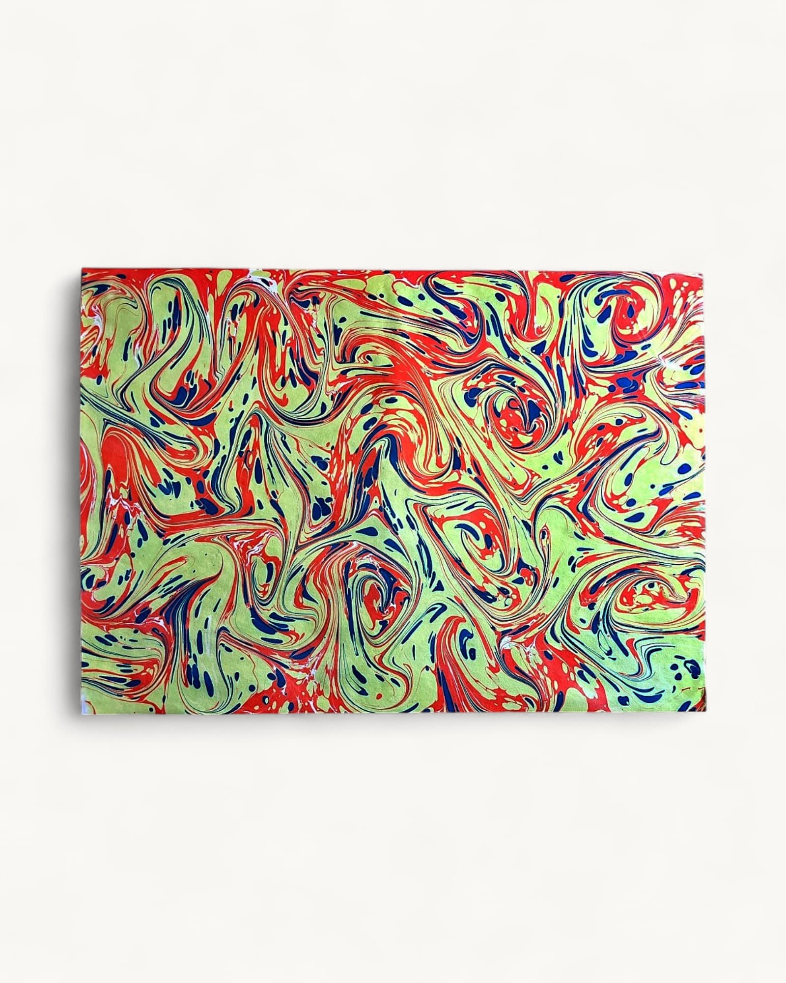 Hand Marbled Paper: Small / A3