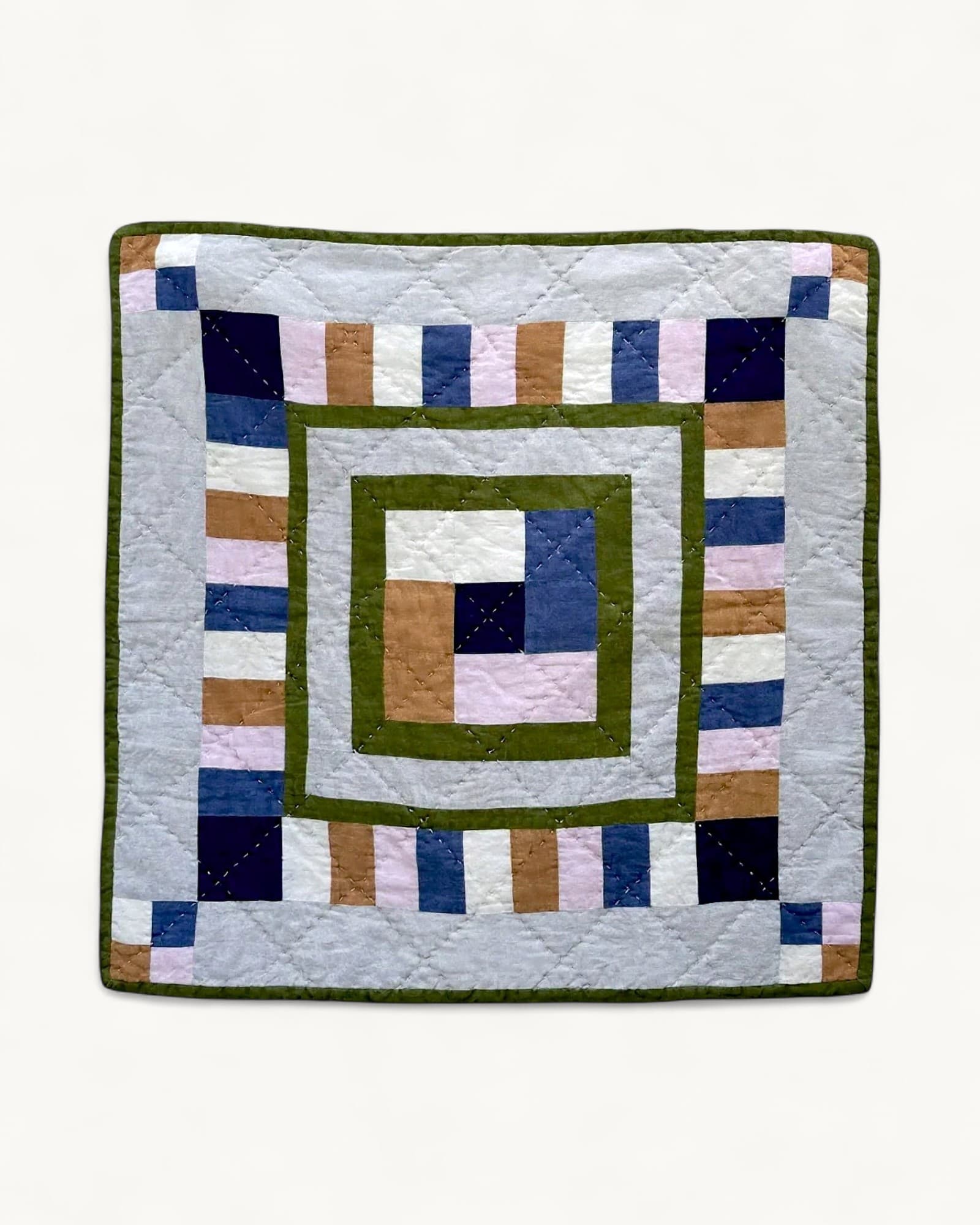 Small Handmade Quilted Tapestry Wall Hanging