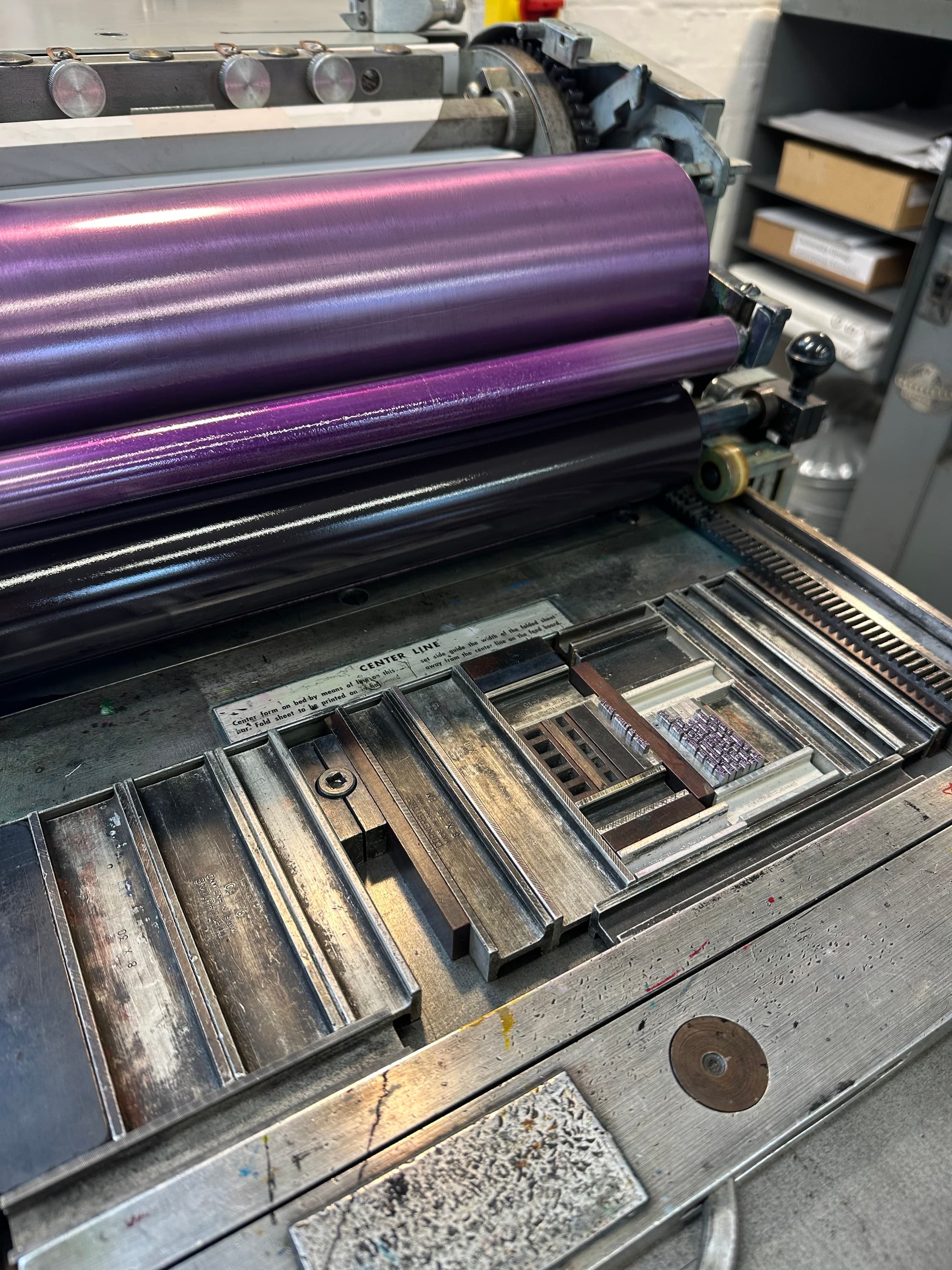 The Nightingale, Hand-Typeset Letterpress Print