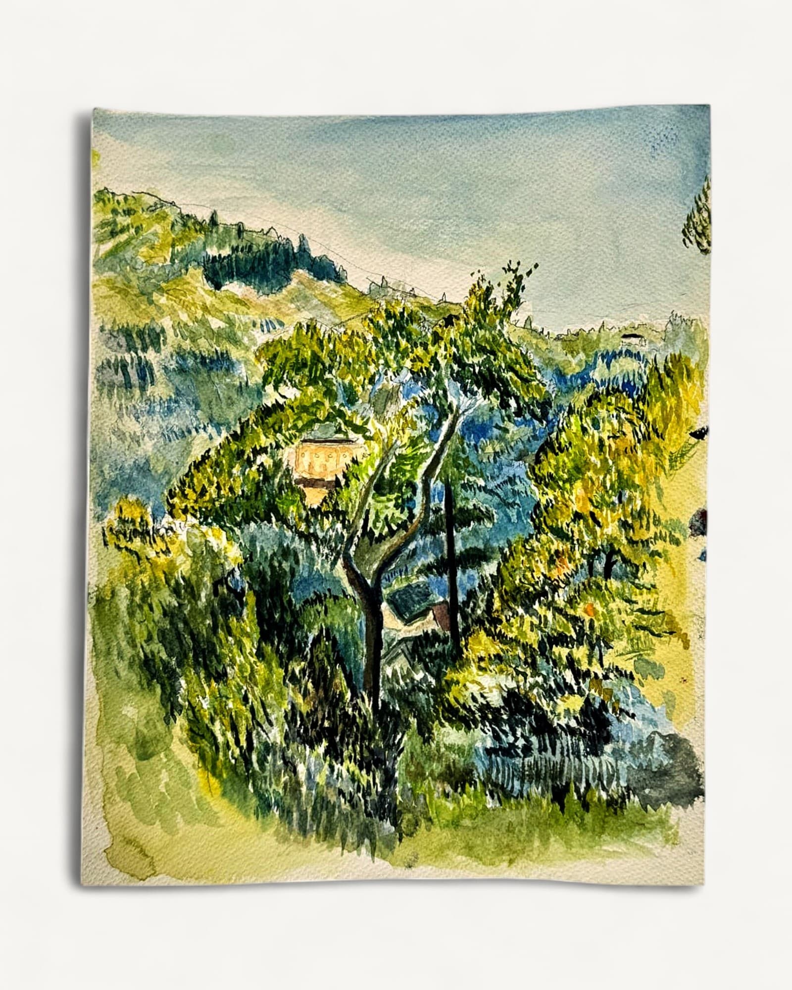 Slovakia: Watercolour
