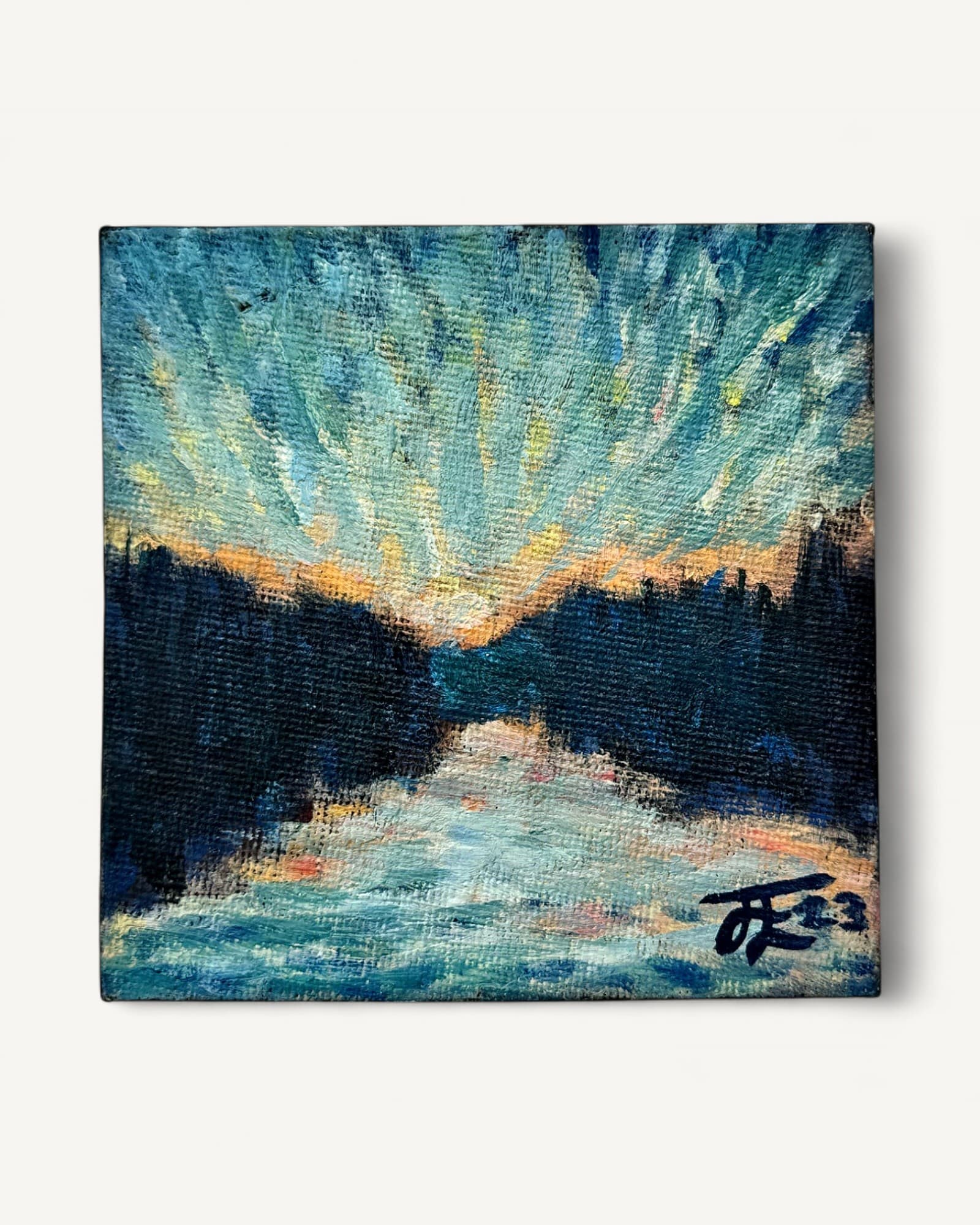 Towards Ham: Miniature Oil Painting