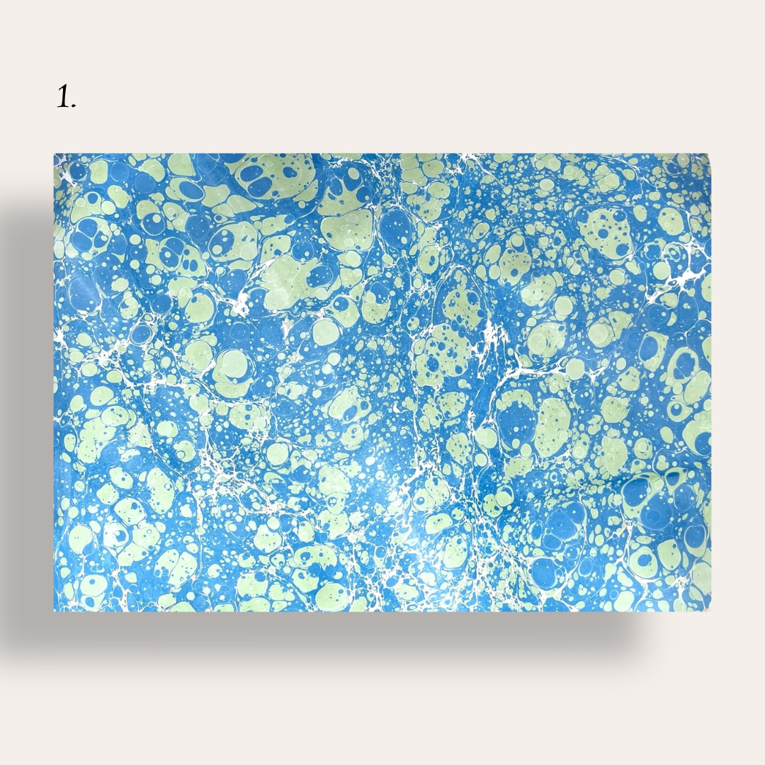 Hand Marbled paper: Large