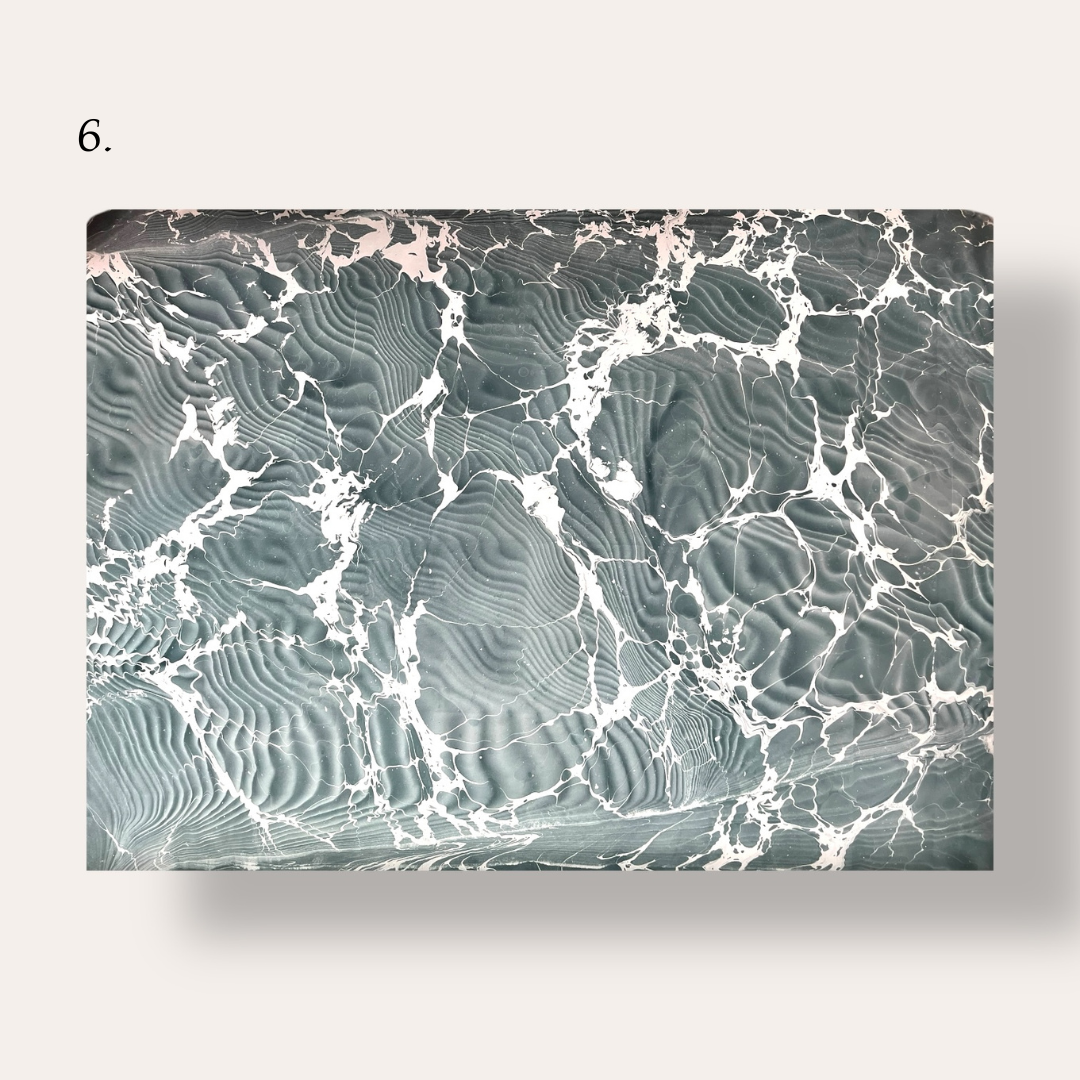 Hand Marbled paper: Large