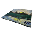 Load image into Gallery viewer, Sunset in Kingston: Miniature Oil Painting
