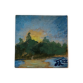 Load image into Gallery viewer, Sunset: Miniature Oil Painting
