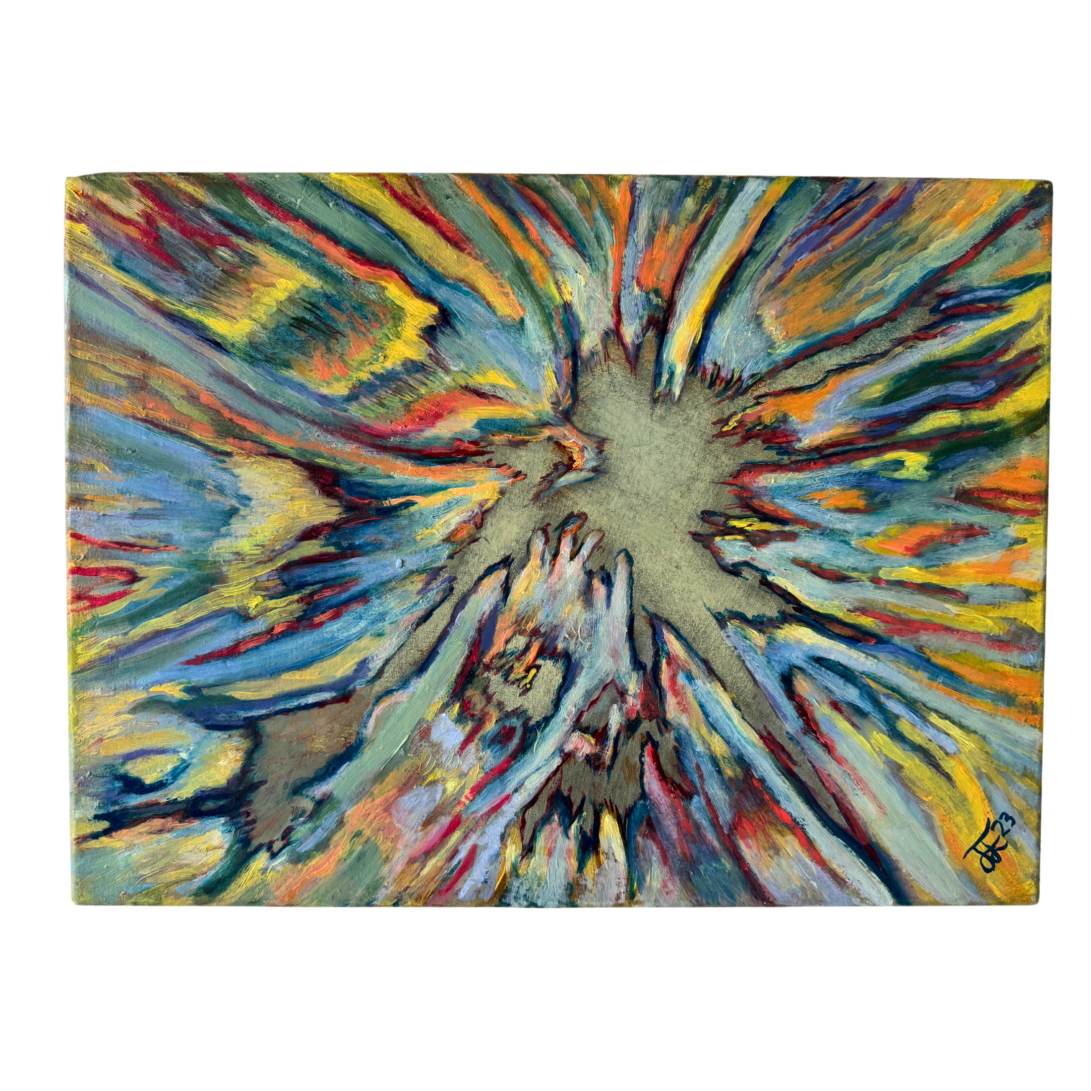 Untitled (Joy): Oil Painting