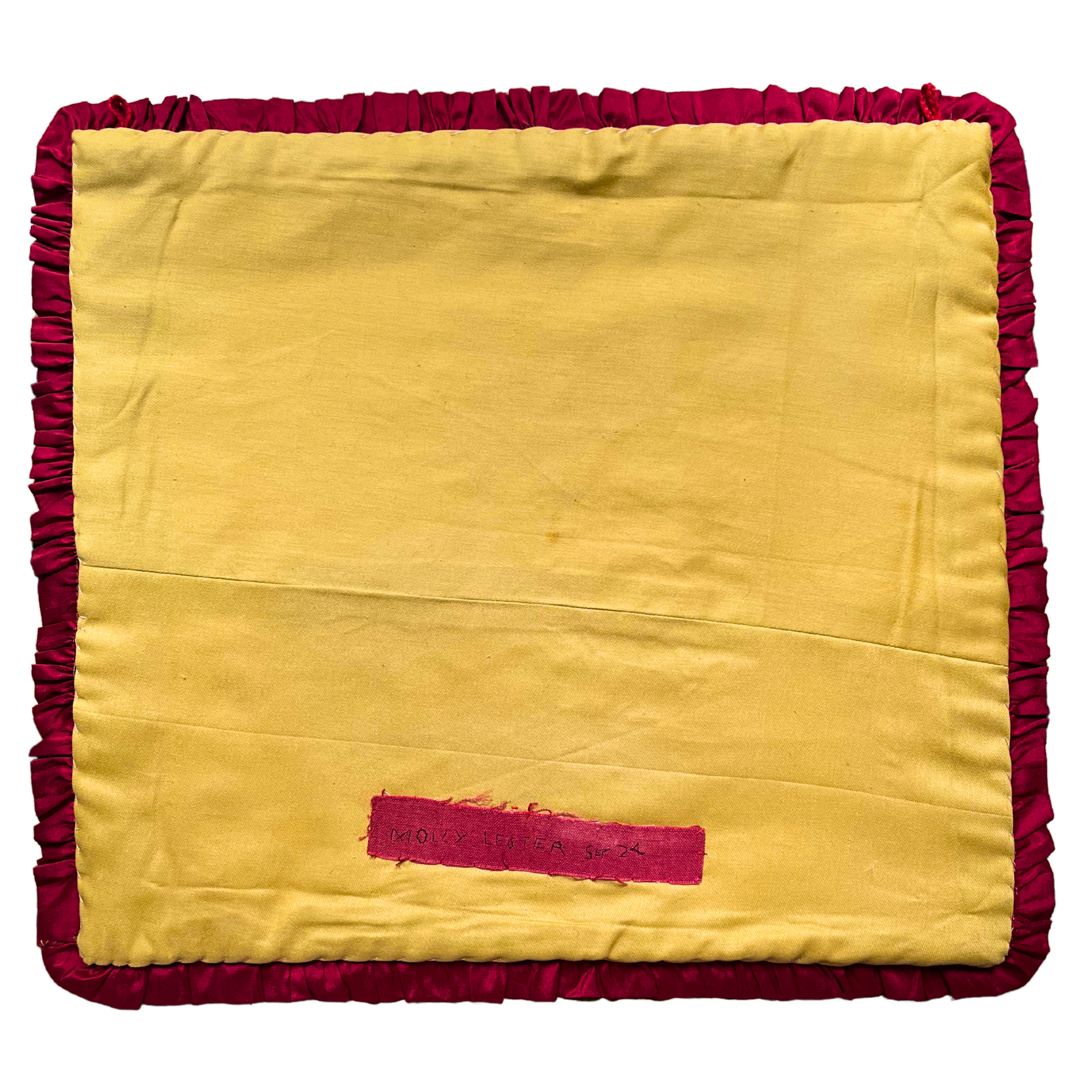 Gentle Mortal: Embroidered Hanging