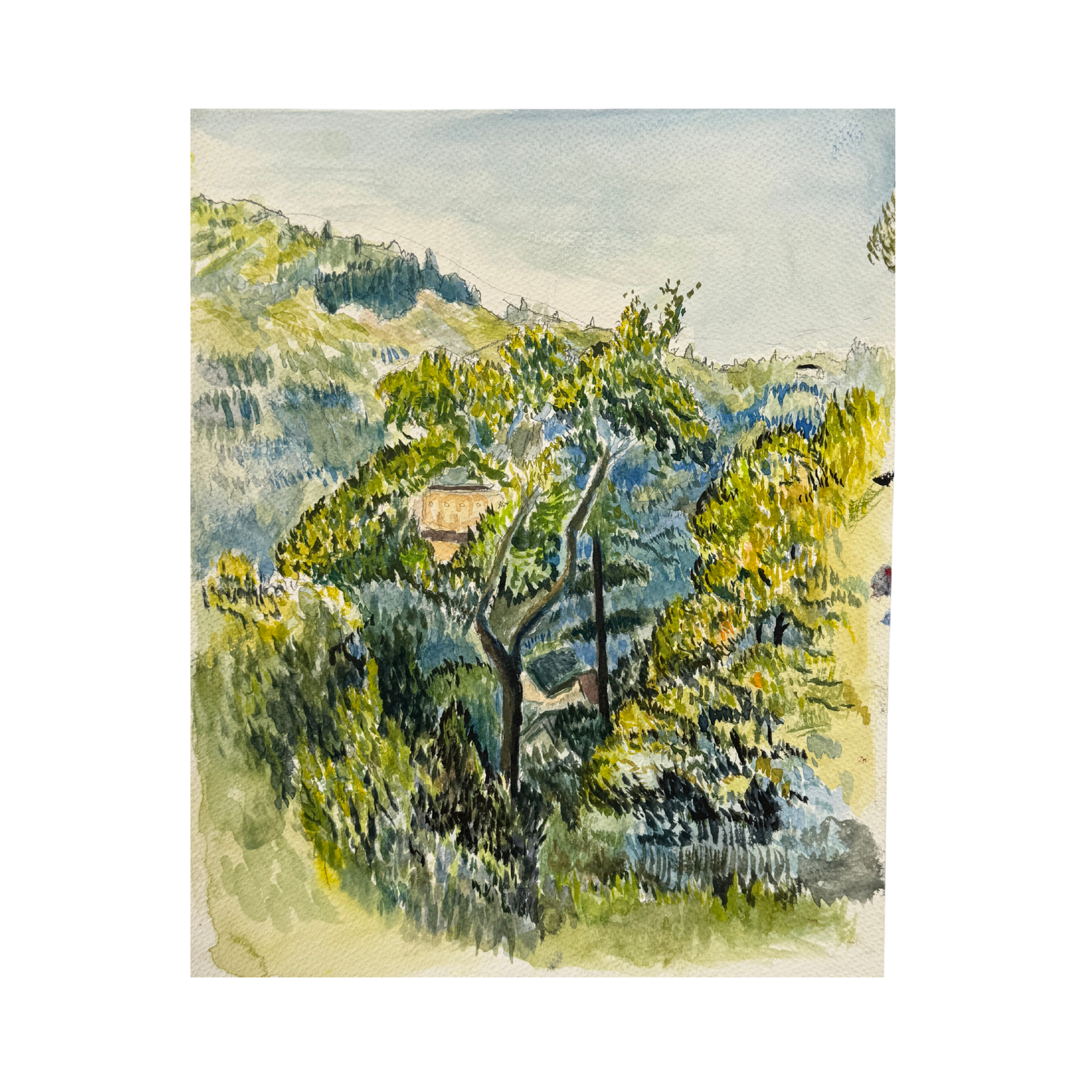 Slovakia: Watercolour