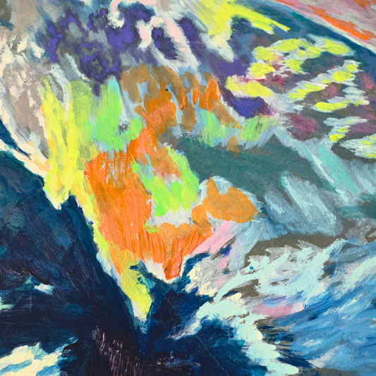 Drift Between Colour: Oil Painting