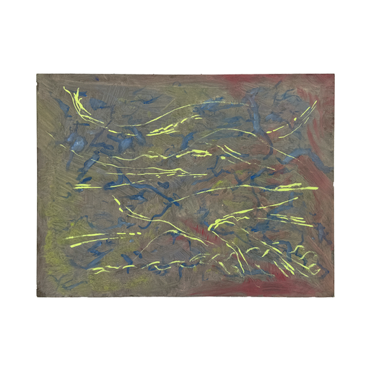 Traces in Twilight: Oil Painting