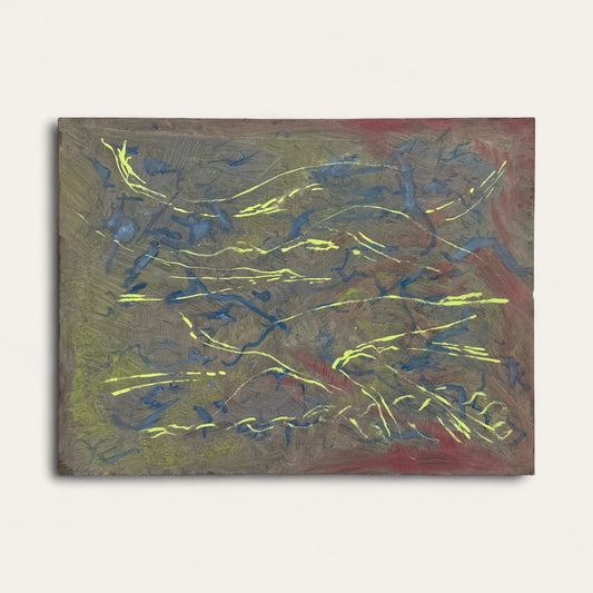 Traces in Twilight: Oil Painting