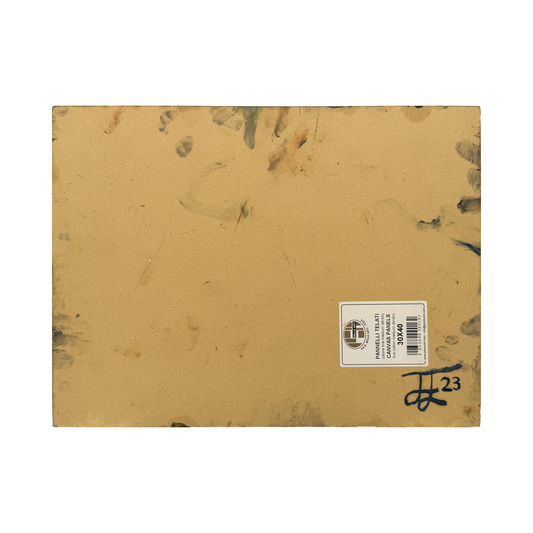 Traces in Twilight: Oil Painting