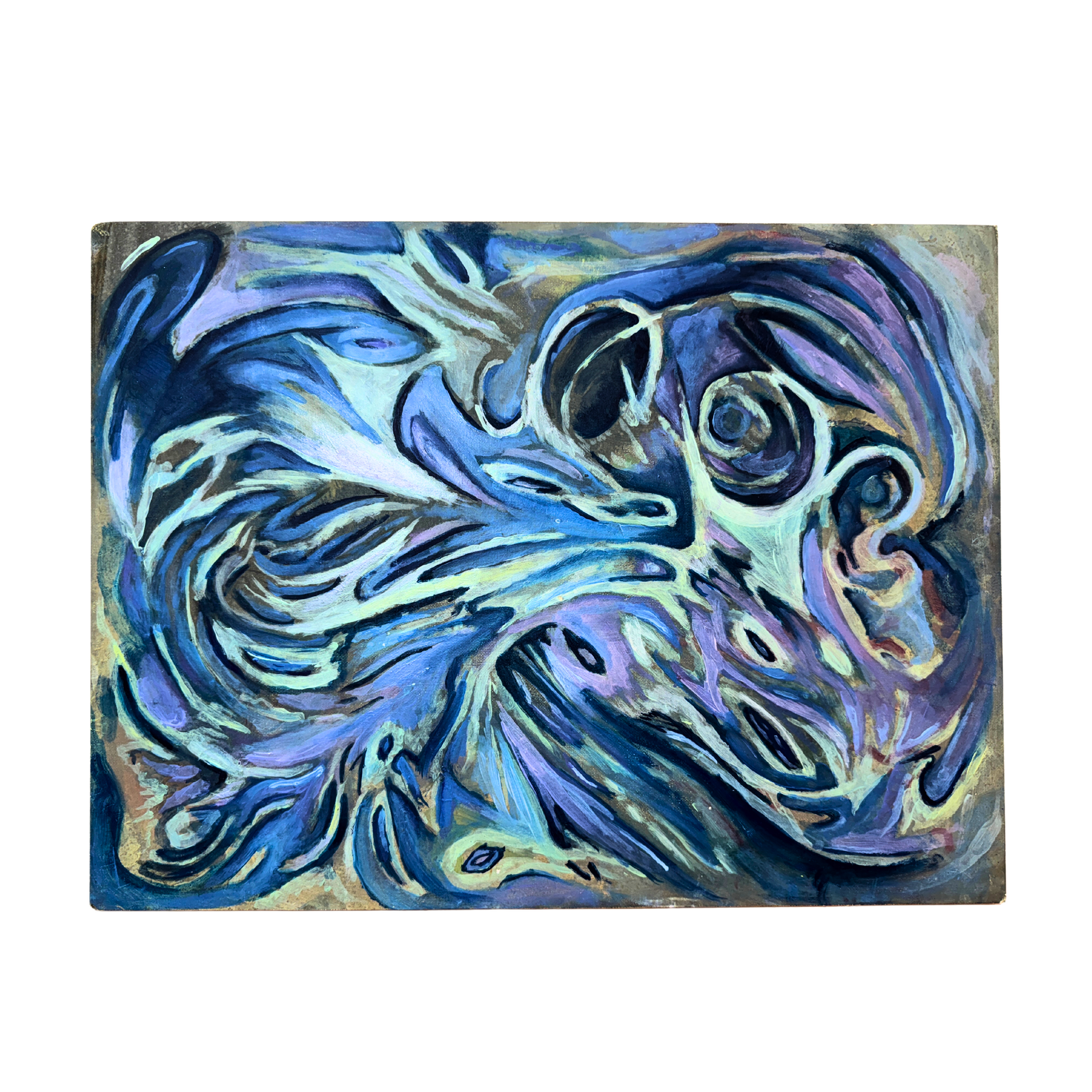 Shared Breath: Oil Painting