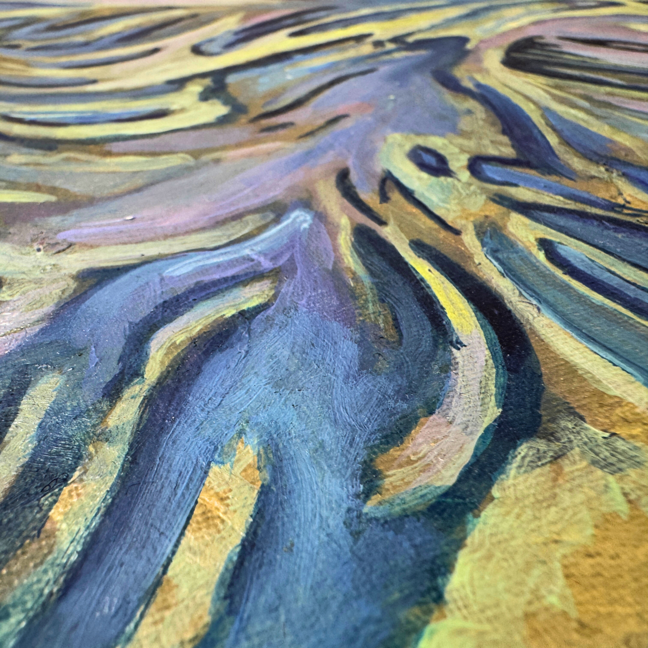 Shared Breath: Oil Painting