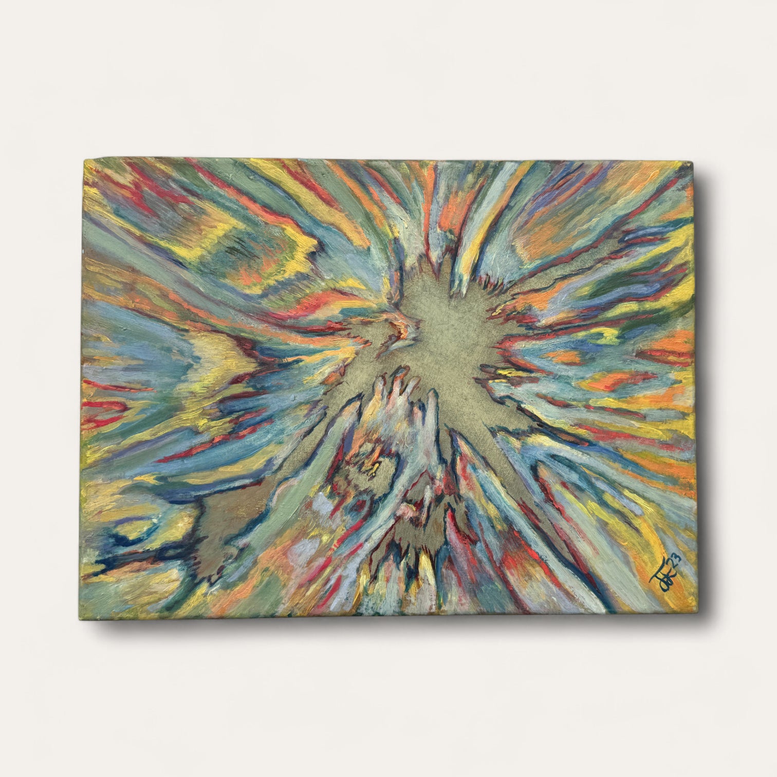 Untitled (Joy): Oil Painting