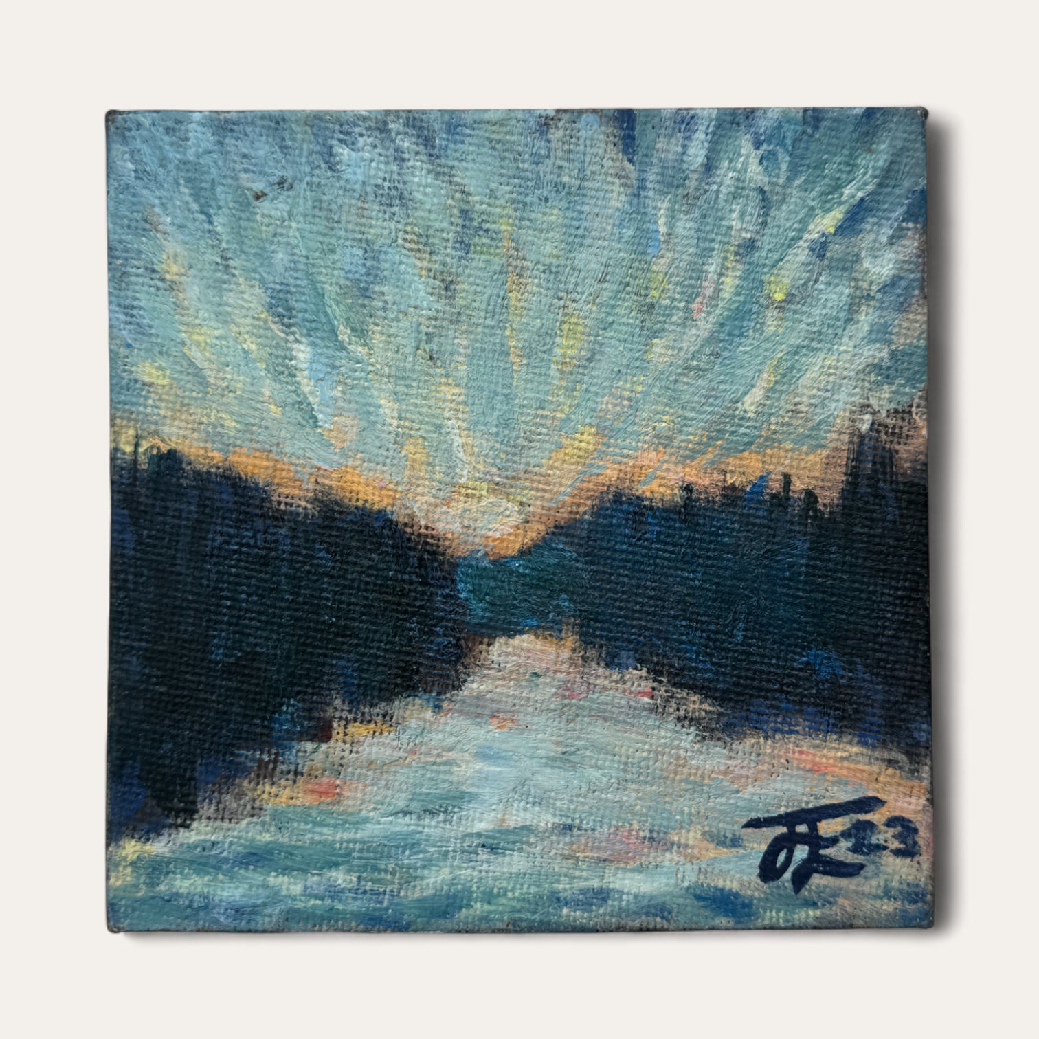 Towards Ham: Miniature Oil Painting
