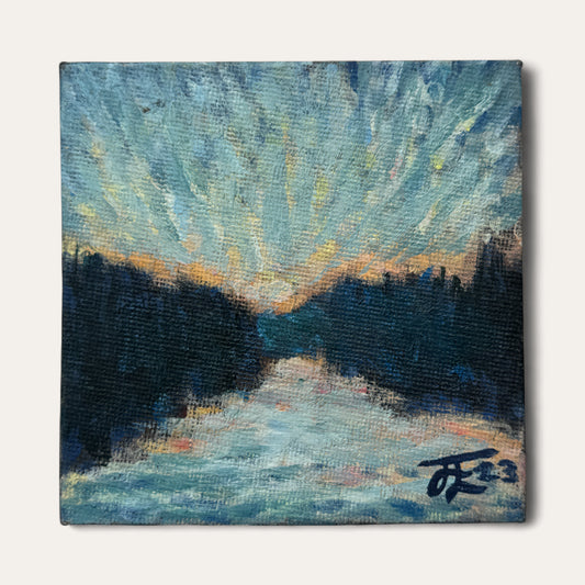 Towards Ham: Miniature Oil Painting
