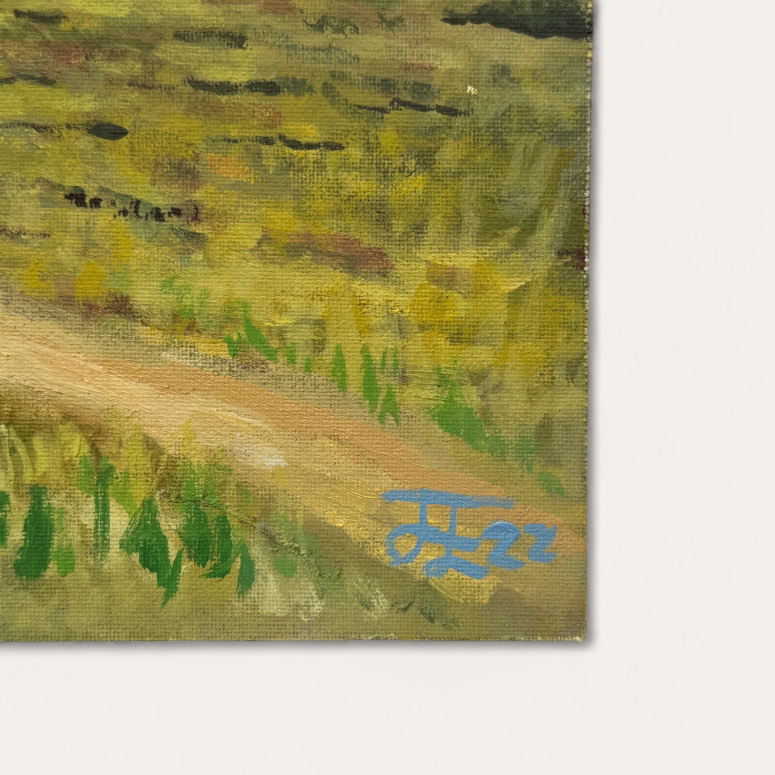 Pen Ponds: Oil Painting