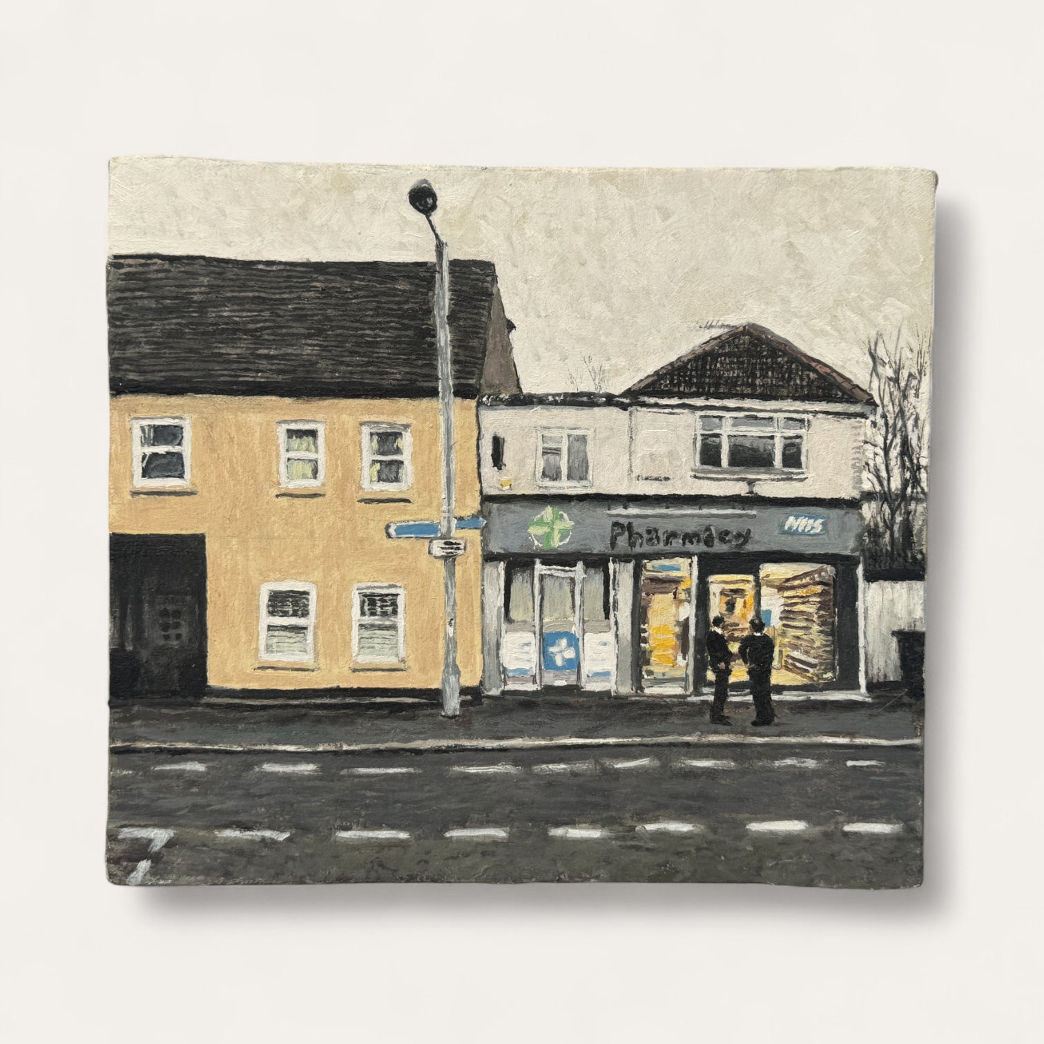 Custom oil landscape: upload your own image