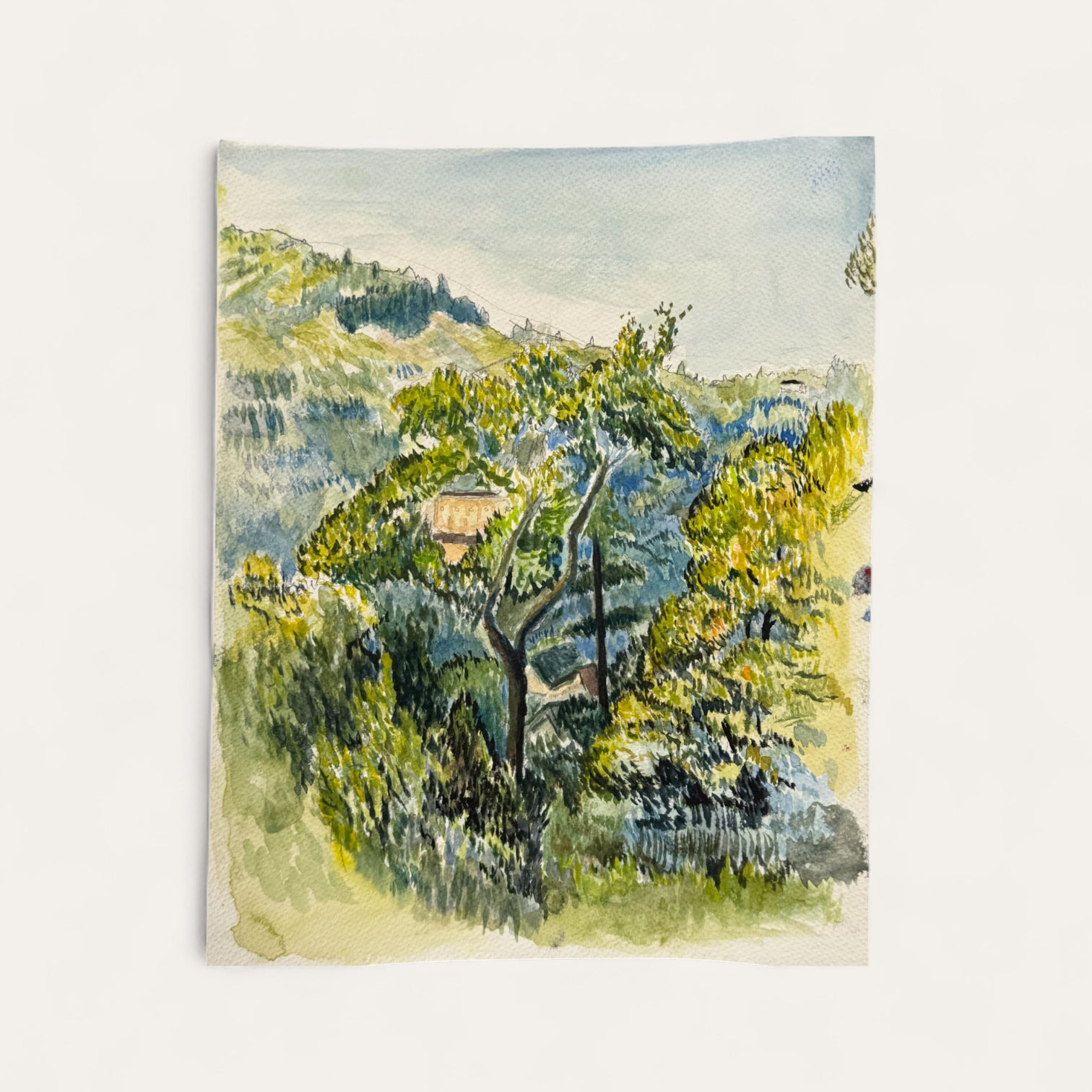 Slovakia: Watercolour