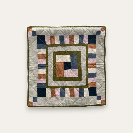 Small Handmade Quilted Tapestry Wall Hanging