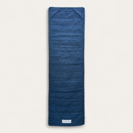 Blue Handmade Quilted Tapestry Wall Hanging
