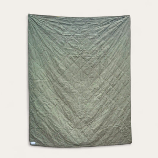 Large Checkerboard Bed Quilt