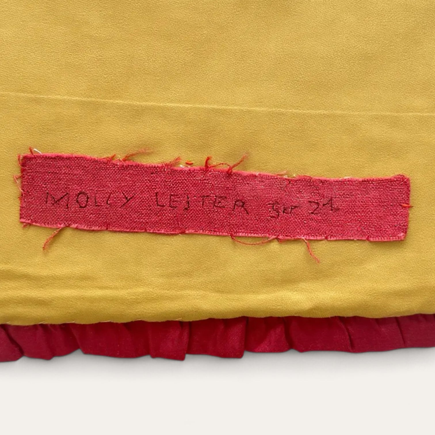 Gentle Mortal: Embroidered Hanging