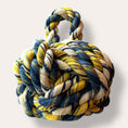 Load image into Gallery viewer, Handmade Dead Stock Yarn Rope Doorstop Medium
