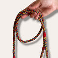 Load image into Gallery viewer, Handmade rope dog leash in rainbow - style 2 (made to order)
