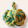 Load image into Gallery viewer, Handmade Dead Stock Yarn Rope Doorstop Medium
