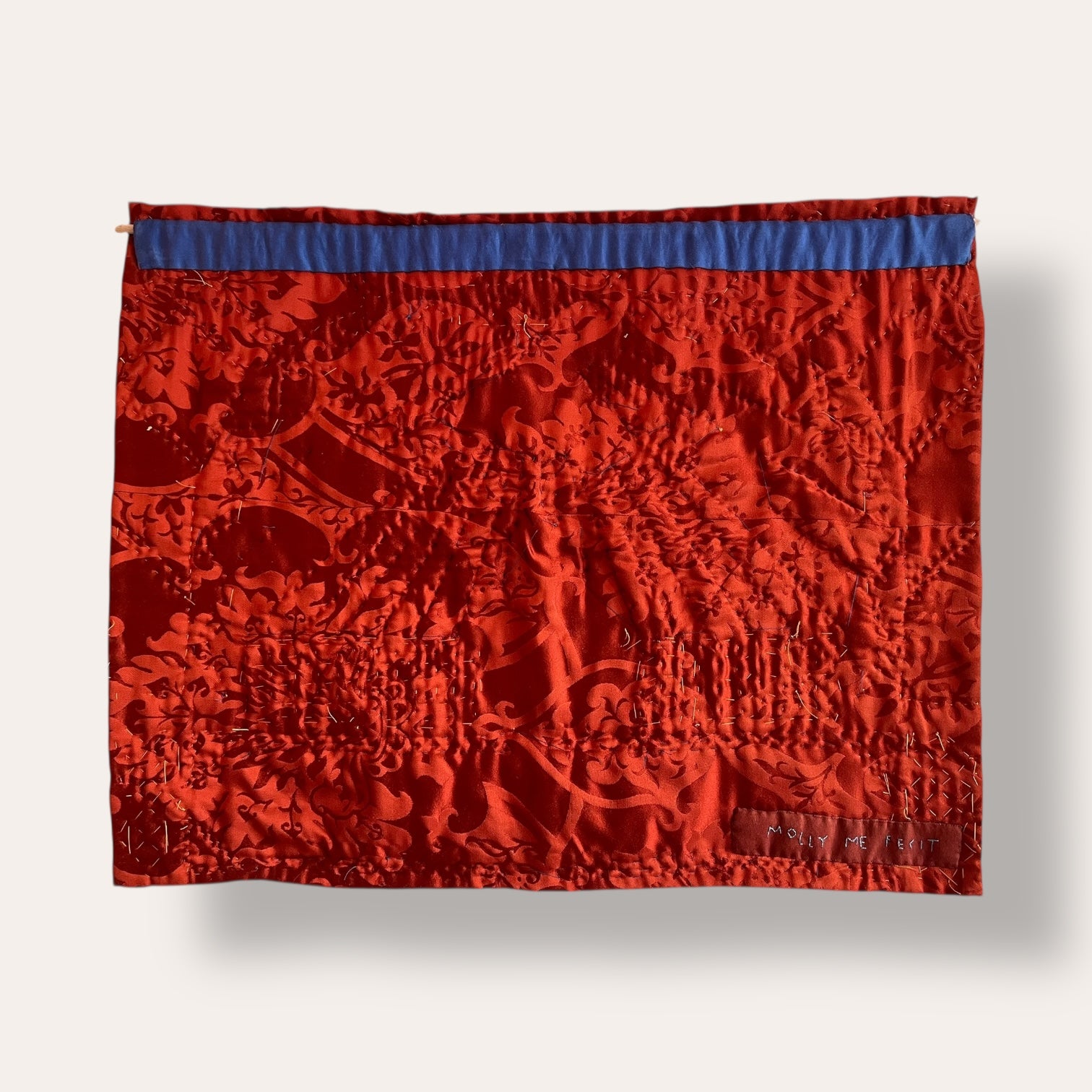 Sacred Are The Woolgathers, The Altar Boy: Embroidered Hanging