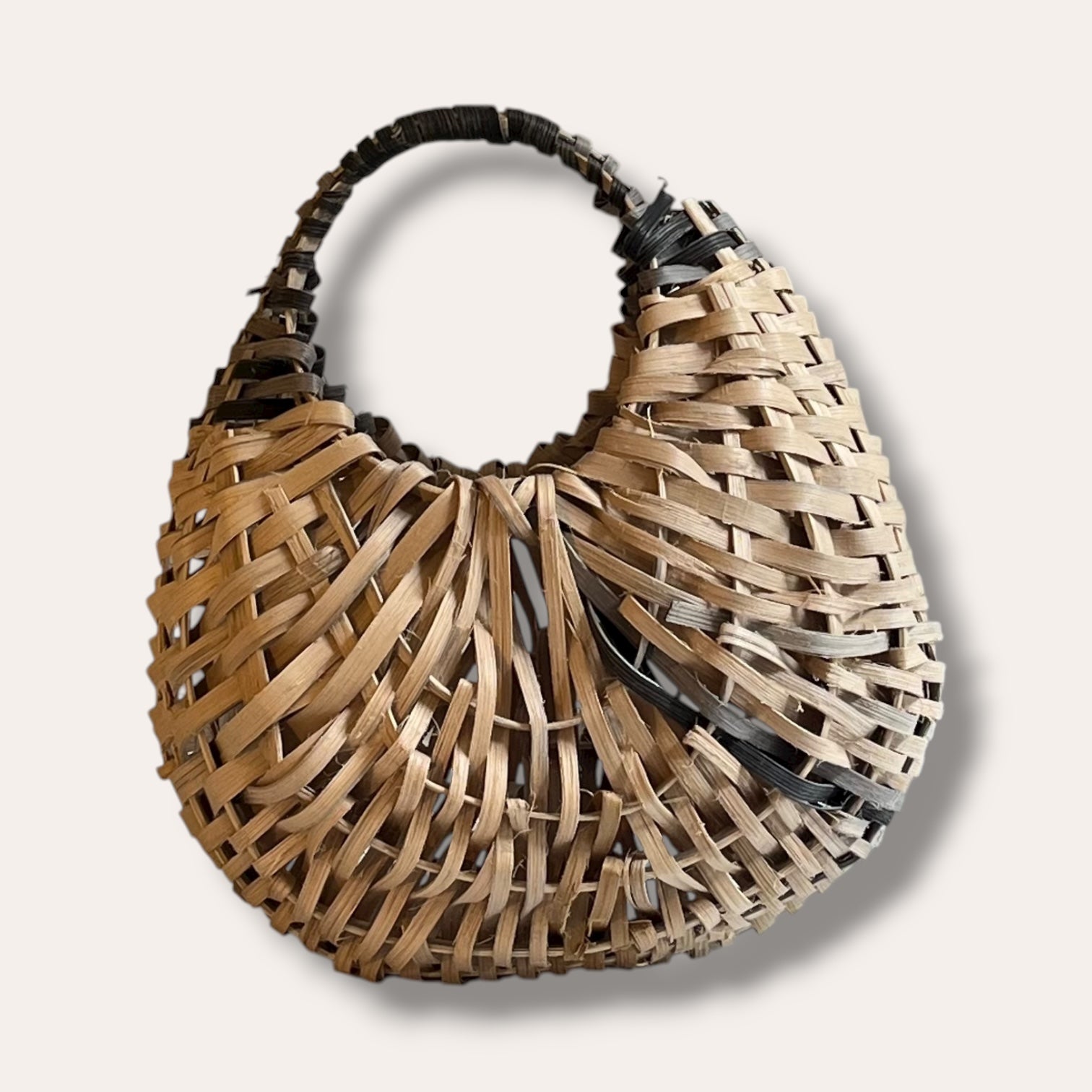 Scottish Oak hen basket bag