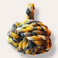 Load image into Gallery viewer, Handmade Dead Stock Yarn Rope Doorstop Medium
