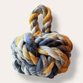 Load image into Gallery viewer, Handmade Dead Stock Yarn Rope Doorstop Medium

