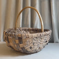 Load and play video in Gallery viewer, 16” Scottish Oak Swill Basket with peeled hazel handle
